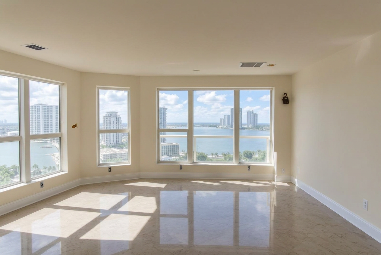 After — Fisher Island Miami luxury condo interior